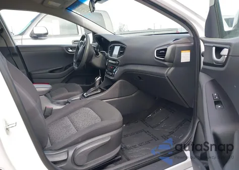 2019 Hyundai Ioniq Hybrid Blue из США, поврежденный, VIN KMHC65LC3KU179902